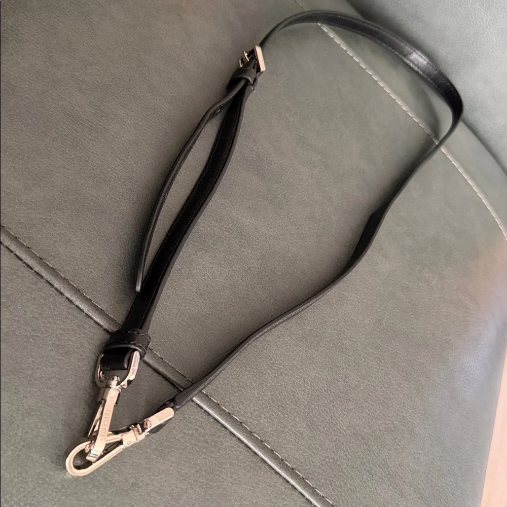 Kate Spade Gray and Black Briefcase